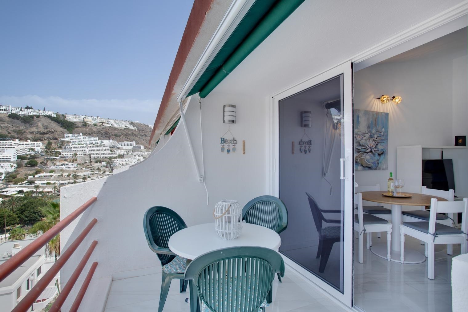 Private terrace at El Libre Playa